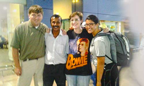 Colombo Airport Sri Lanka - After taxi journey 